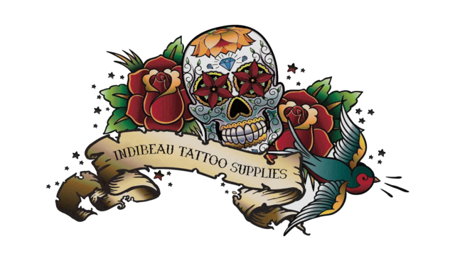 INDIBEAU TATTOO SUPPLIES Logo