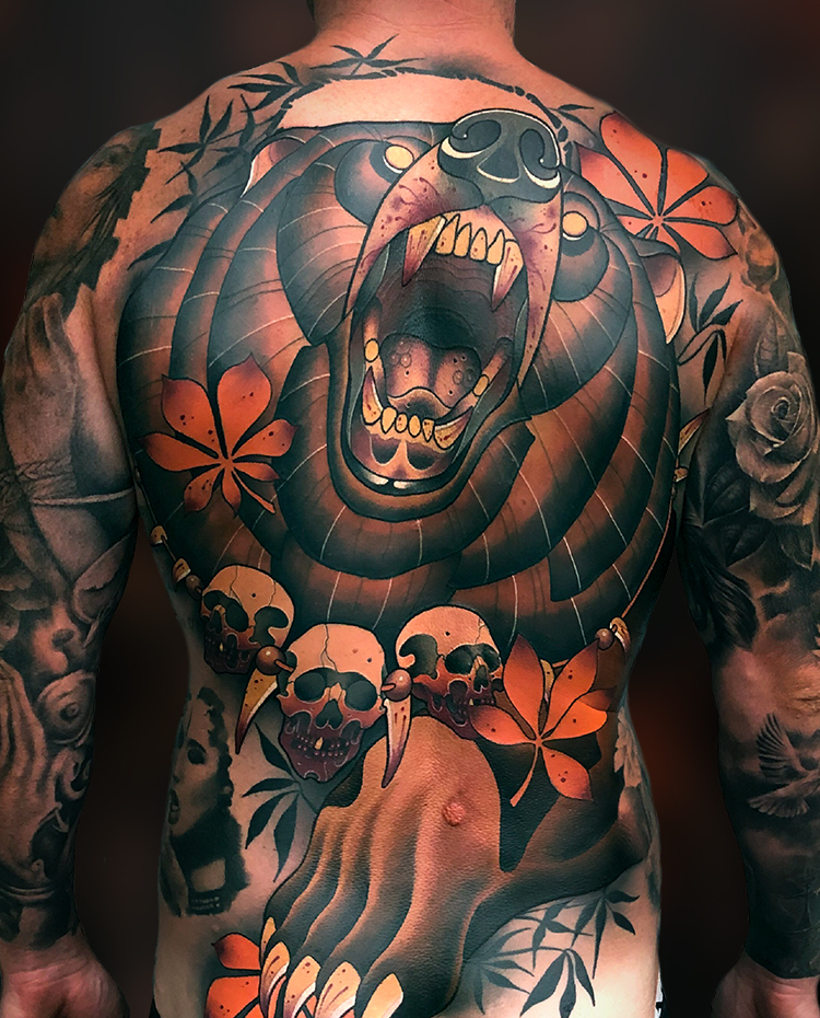 Cheyenne Tattoo Artist: Matt Curzon | Neo Traditional Tattoos